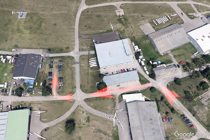 Anfahrt Plan Parkplatz